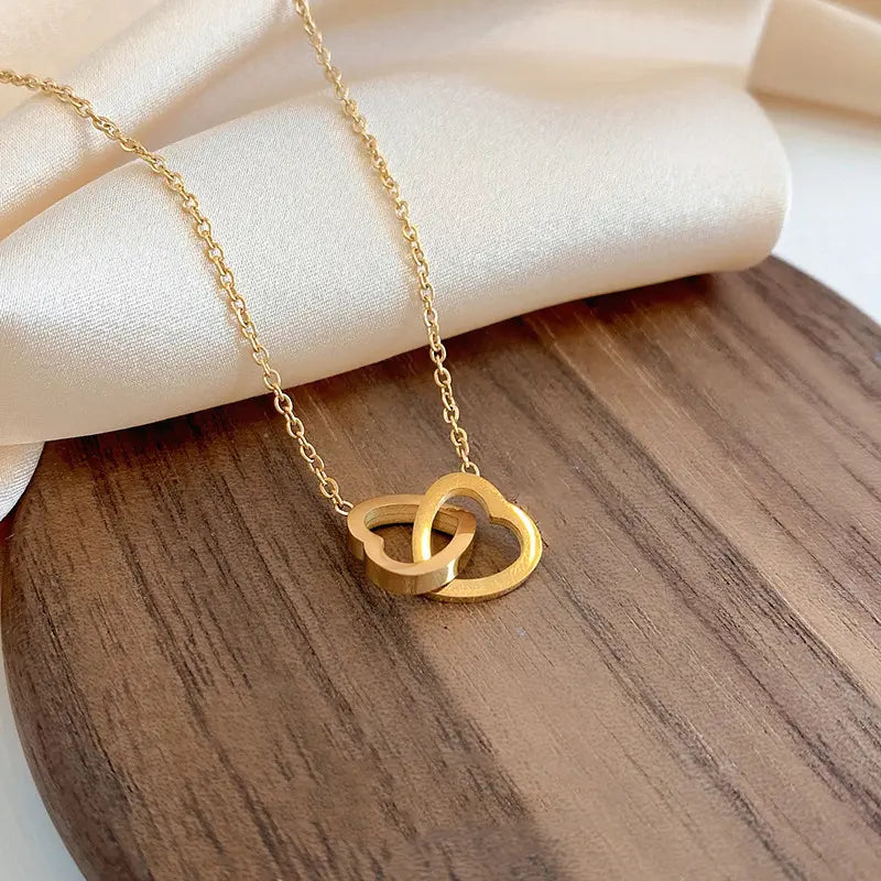 Herz Kette Gold& Silber - mypromisering