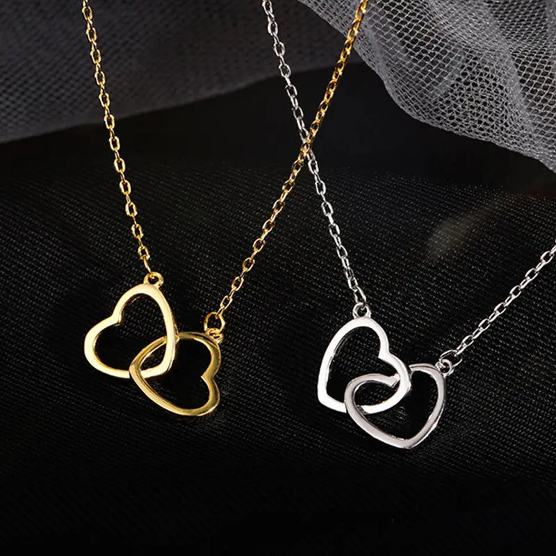 Herz Kette Gold& Silber - mypromisering