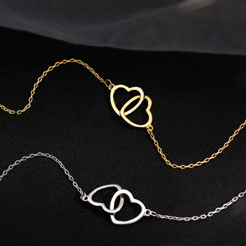 Herz Kette Gold& Silber - mypromisering