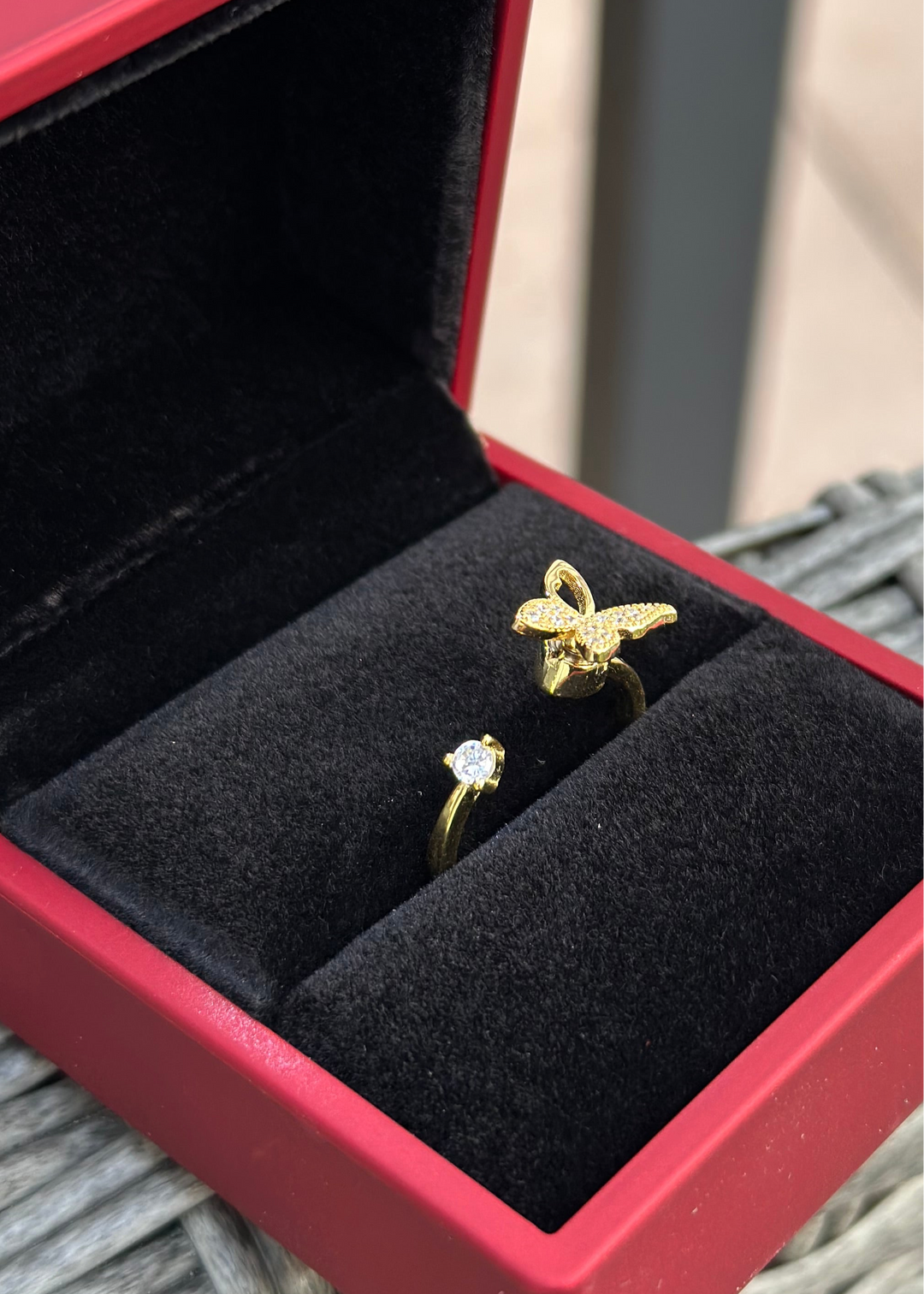 Butterfly Ring Gold