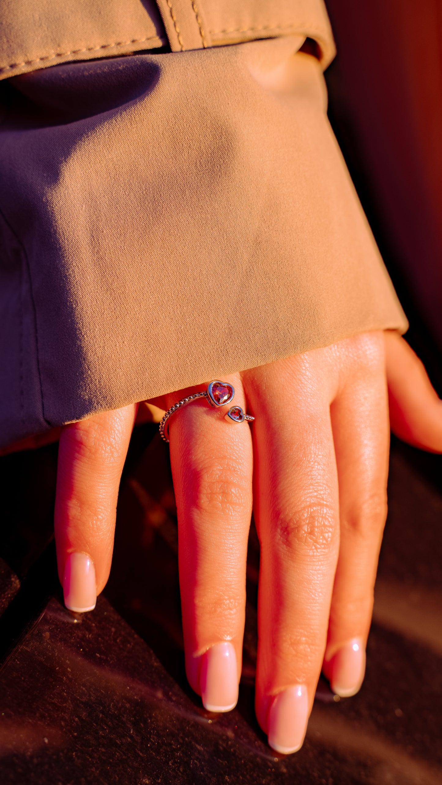 Herzverbund Ring 925