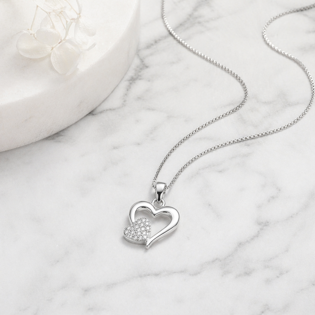 Herz Kette Diamant