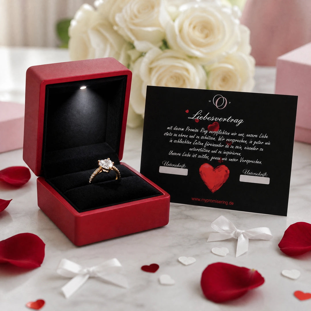 Herz Ring Gold Mypromisering