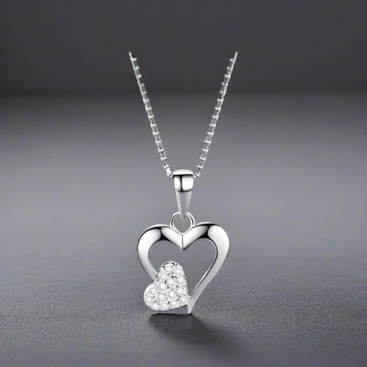 Herzkette-Mypromisering-Silber