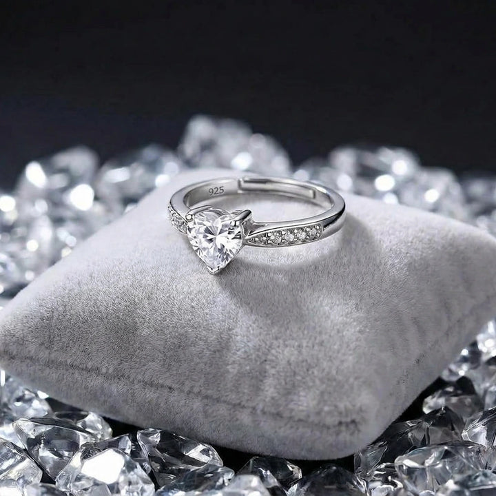 Herz Ring Silber 925