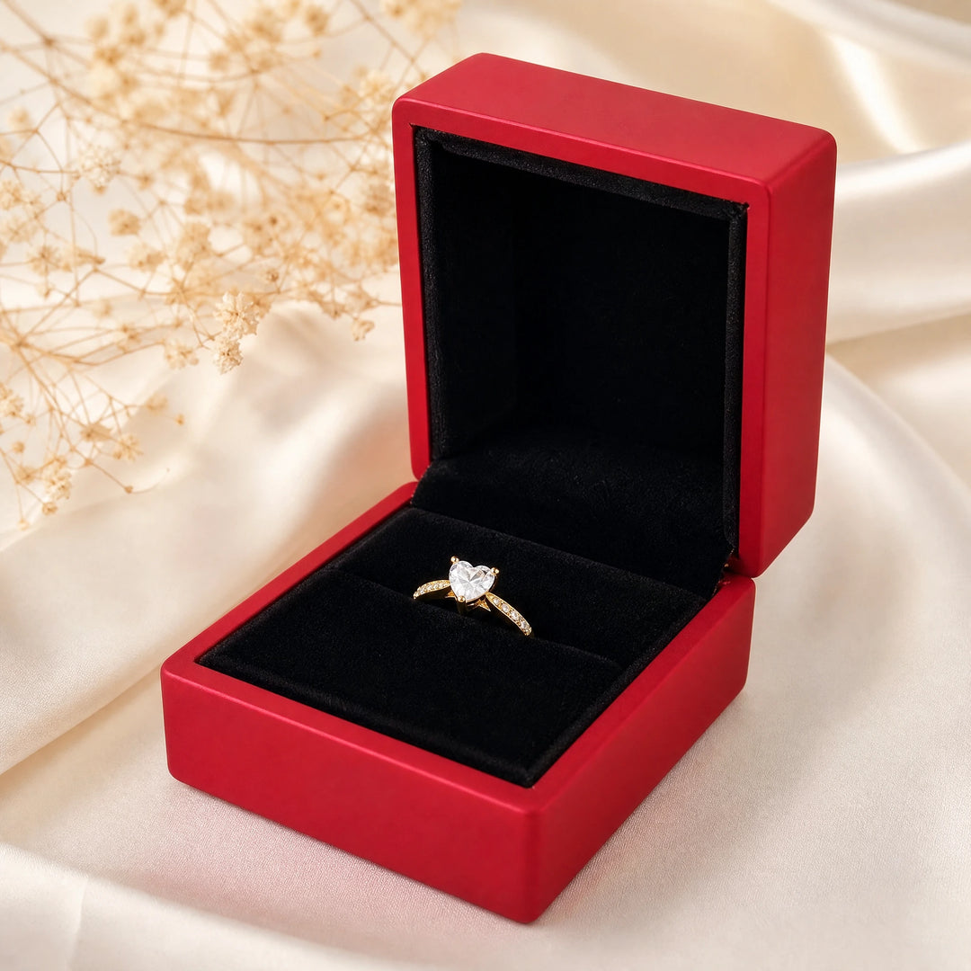 Herz Ring Gold