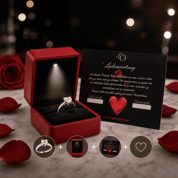Herz Ring Silber