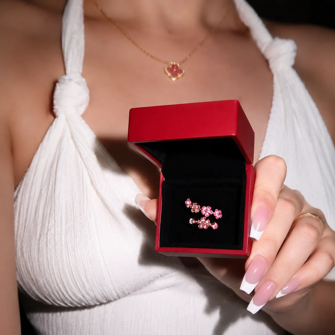 Rosé Blossom Ring