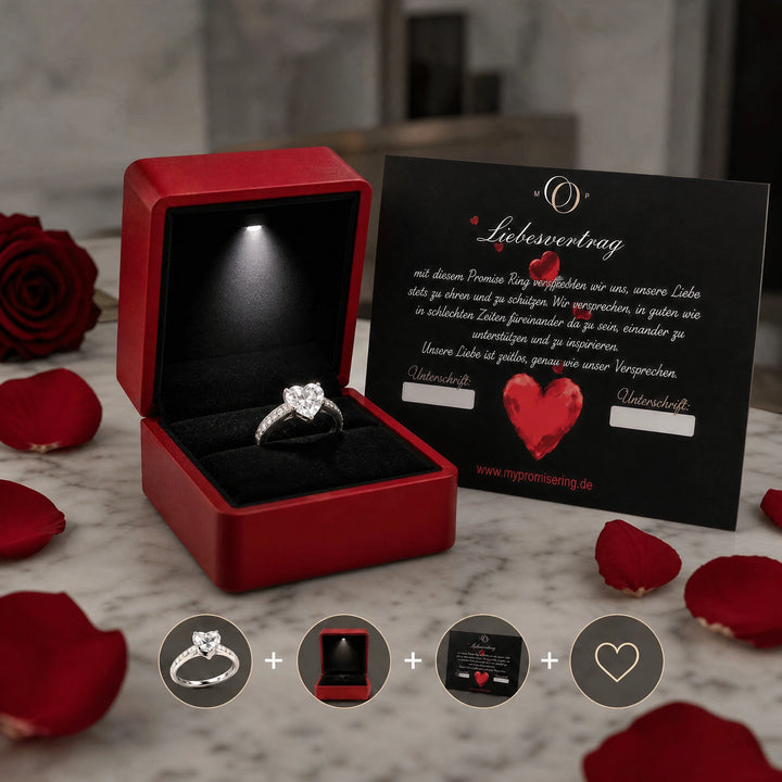 Herz Ring Silber
