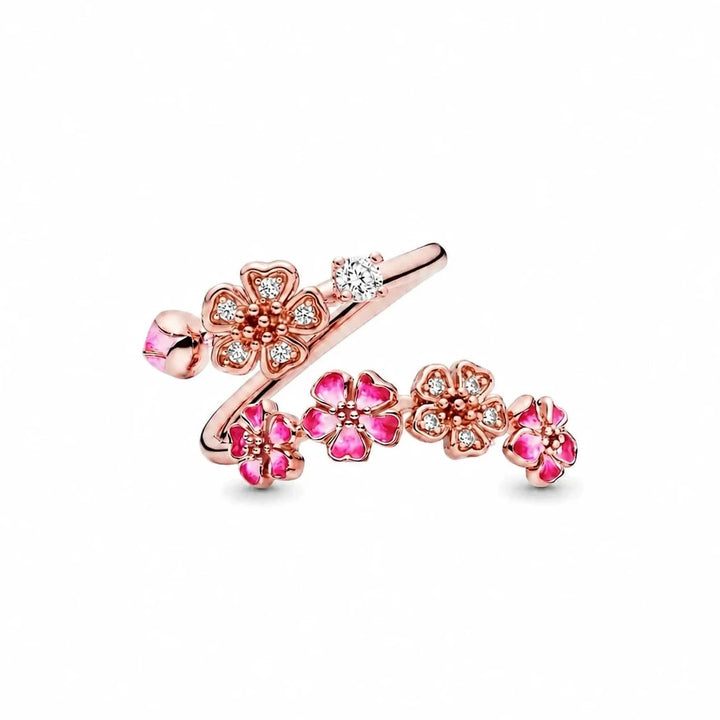 Rosé Blossom Ring